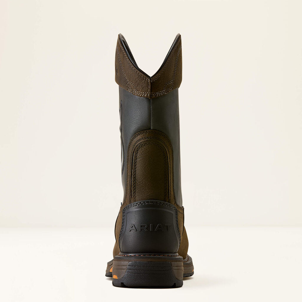 WorkHog Full Boar Waterproof Wide Square Toe Composite Toe Work Boot Heel