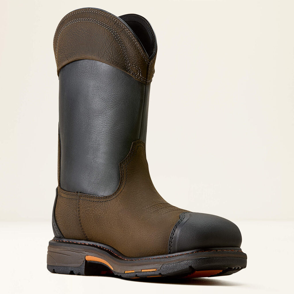 WorkHog Full Boar Waterproof Wide Square Toe Composite Toe Work Boot Medial