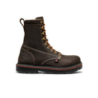 Keen Men's Liberty 8" Waterproof 90° Heel Boot (Carbon Toe)