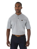 Wrangler® Riggs WorkWear® Short Sleeve Henley