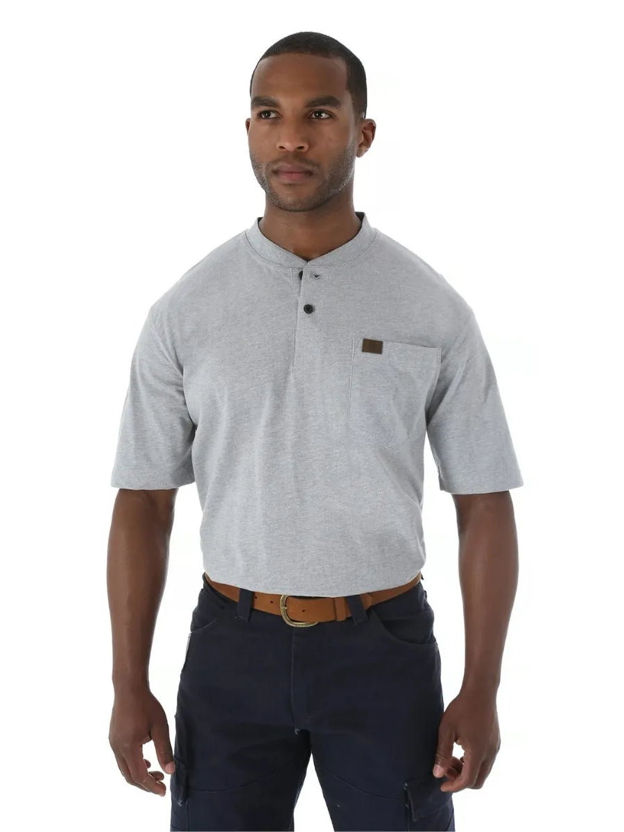 Wrangler® Riggs WorkWear® Short Sleeve Henley