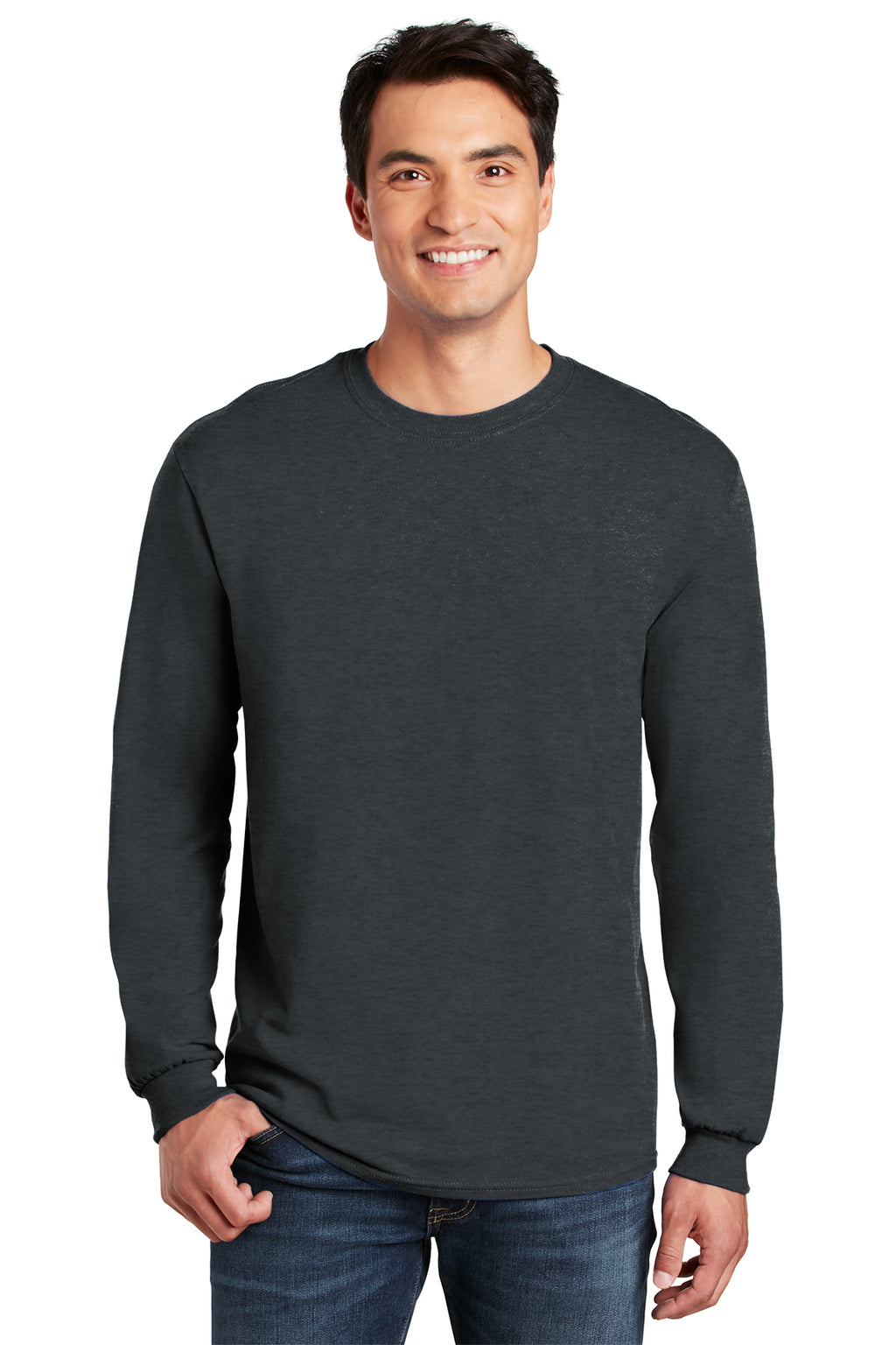 Gildan® - Heavy Cotton™ 100% Cotton Long Sleeve T-Shirt