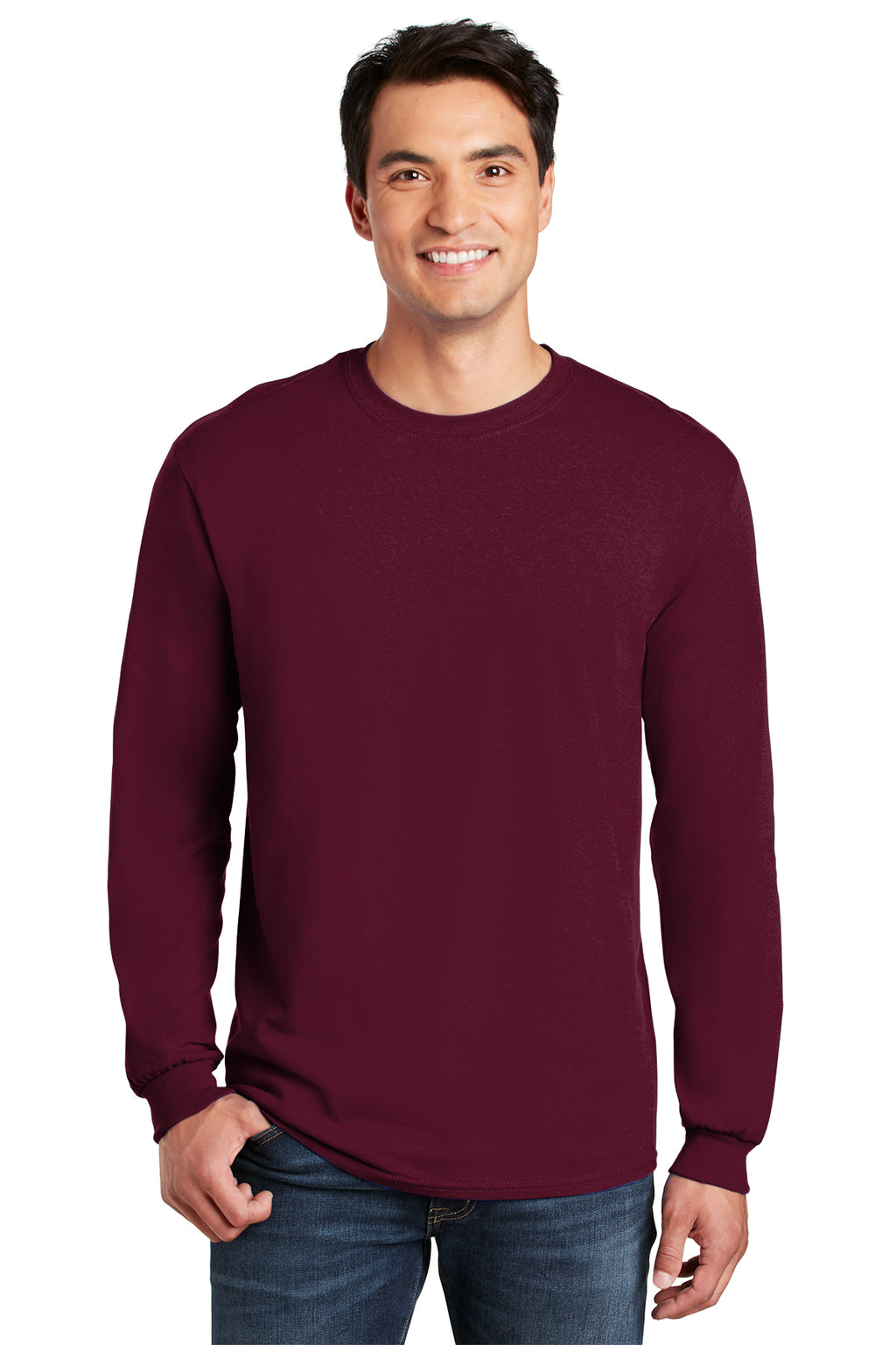 Gildan® - Heavy Cotton™ 100% Cotton Long Sleeve T-Shirt