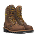 Logger Series - 9" Brown Stud Horse Waterproof
