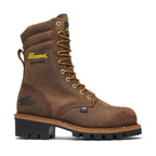Logger Series - 9" Brown Stud Horse Waterproof