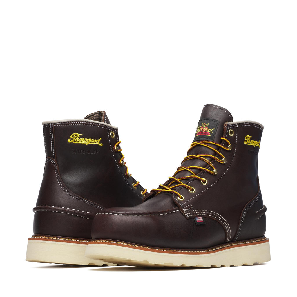 1957 Series - Waterproof - 6" Briar Pitstop Safety Toe - Moc Toe Maxwear Wed Ge™