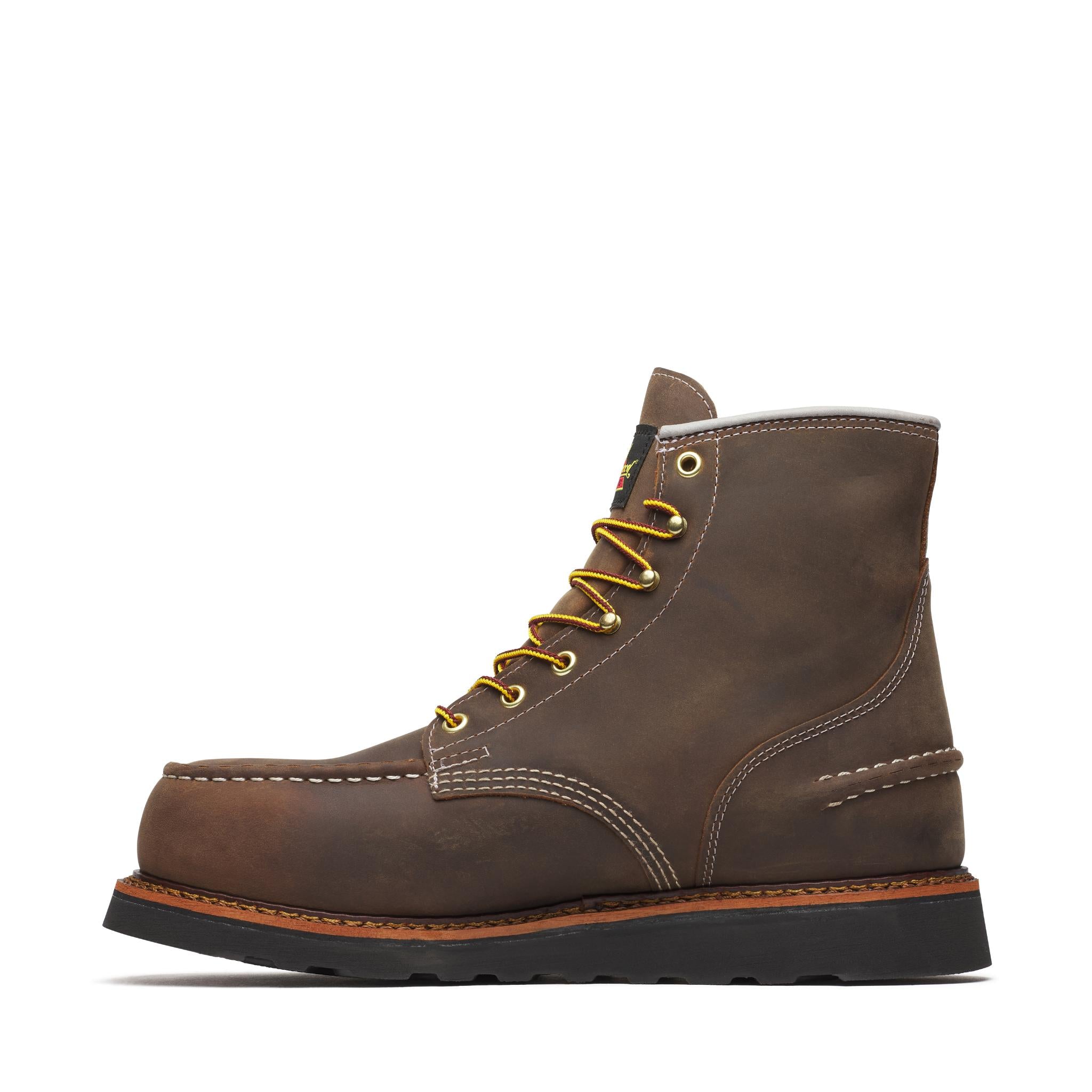 1957 Series 6 Inch Safety Waterproof Black Wedge