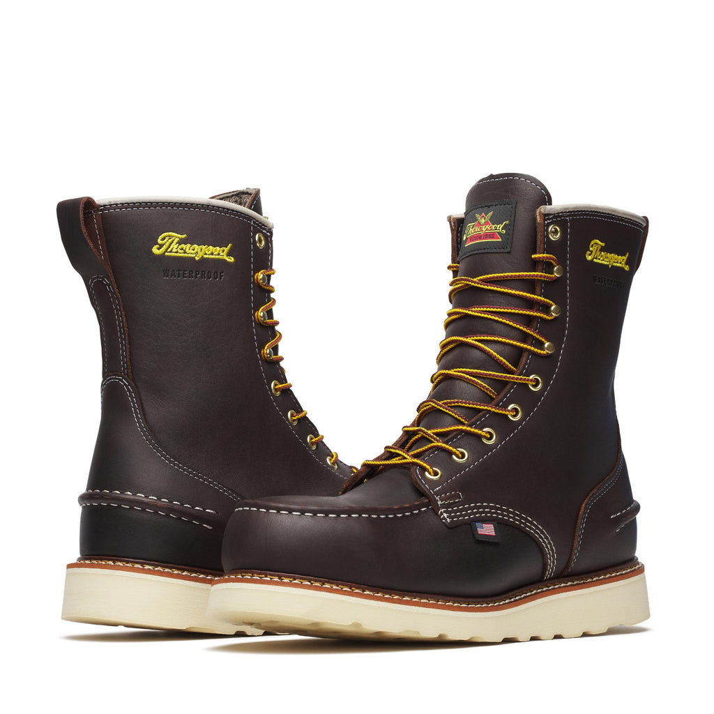 1957 Series - Waterproof - 8" Briar Pitstop Safety Toe - Moc Toe Maxwear Wed Ge™