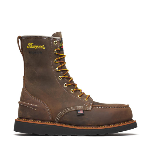 1957 Series 8 Inch Safety Waterproof Black Wedge