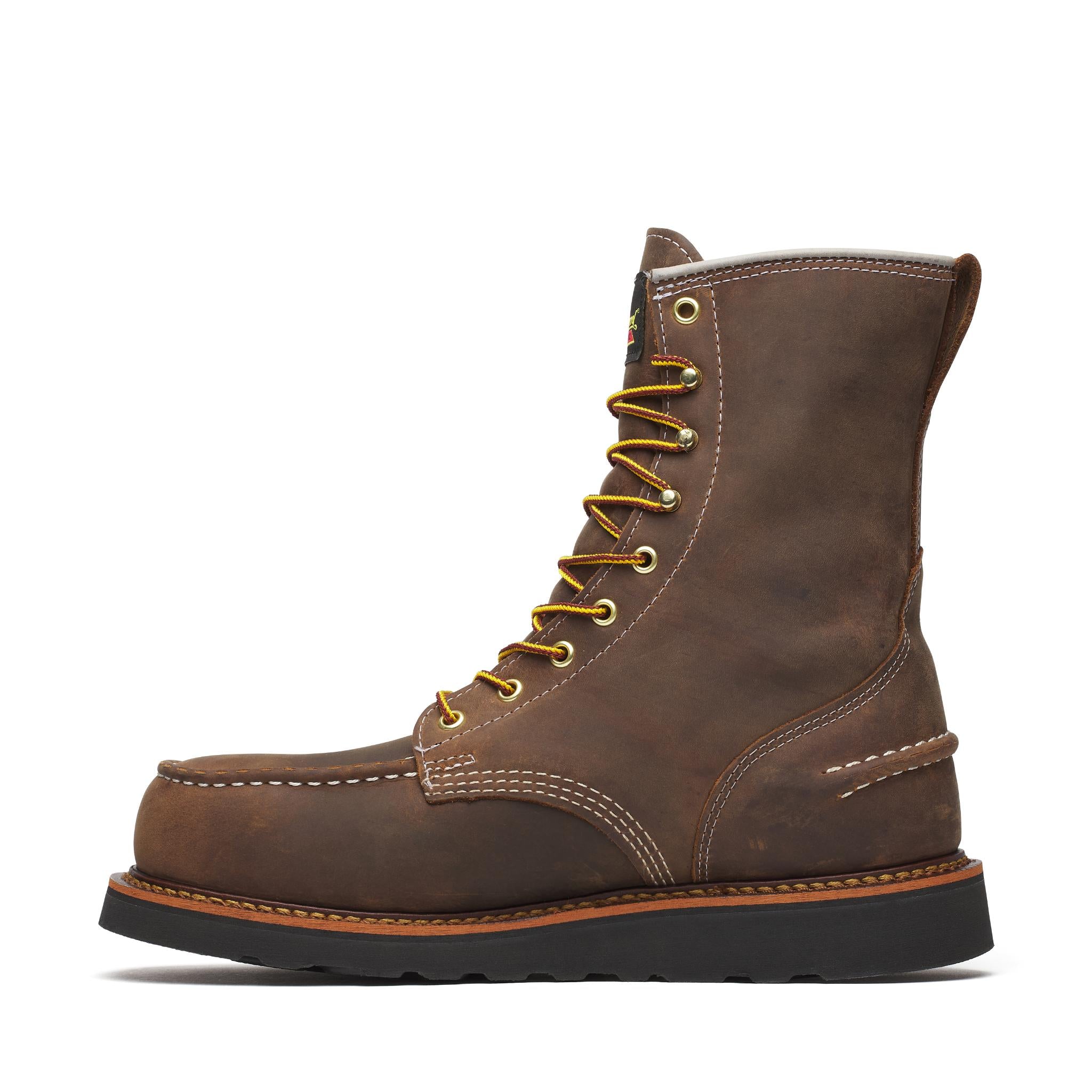 1957 Series 8 Inch Safety Waterproof Black Wedge