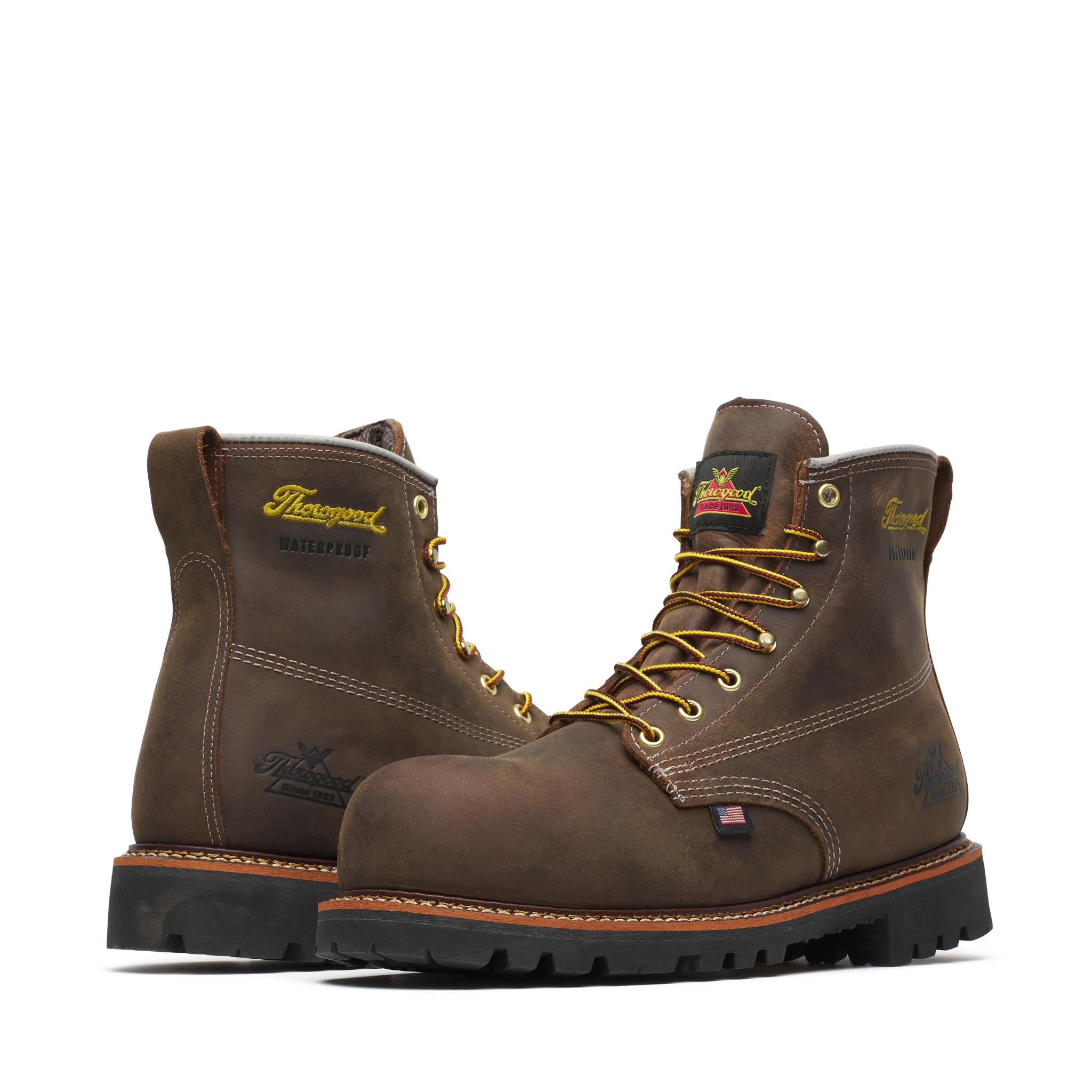American Legacy Series -- Waterproof -- 6" Crazyhorse Nano Toe
