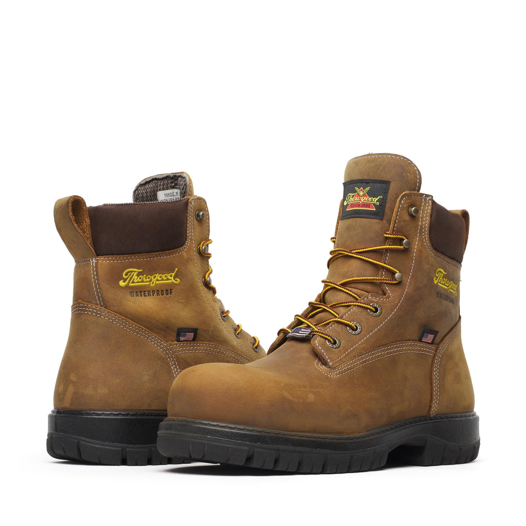 Genesis Series - 6" Chestnut - Nano Safety Toe - Waterproof