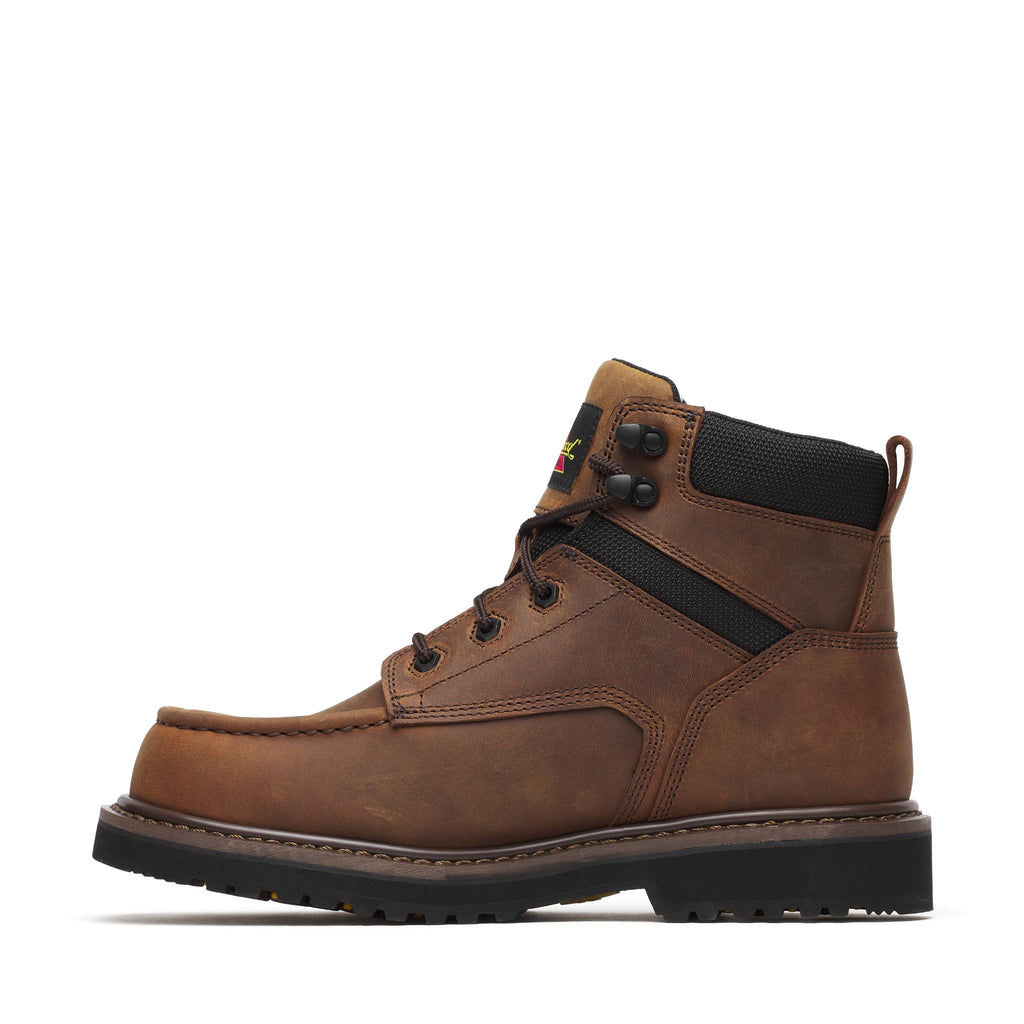 Jobsite Series - Wp 6" Crazy Horse Comp Moc Toe Blk