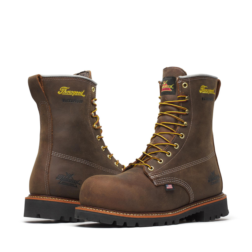 American Legacy Series -- Waterproof -- 8" Crazyhorse Nano Toe