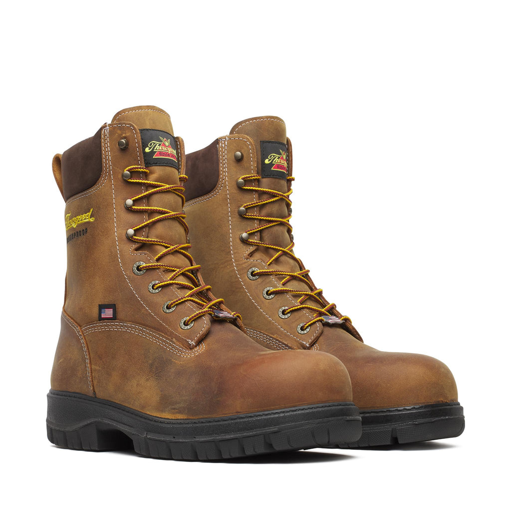 Genesis Series - 8" Chestnut - Nano Safety Toe - Waterproof