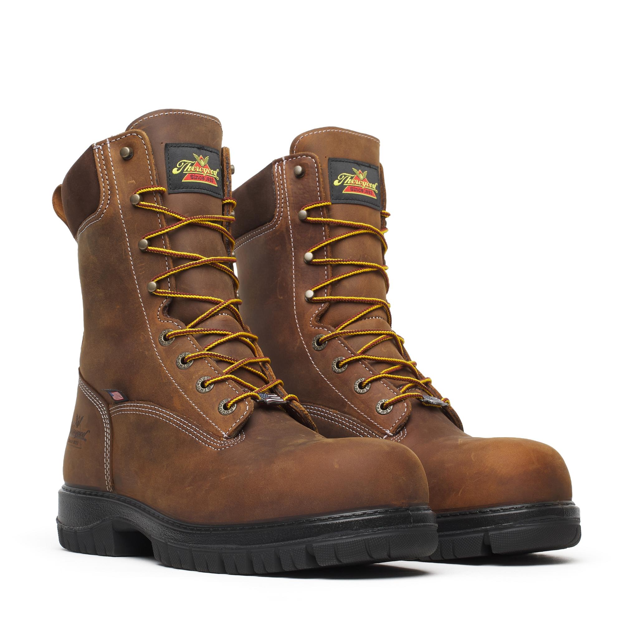 Genesis Series - 8" Bourbon Nano Round Toe