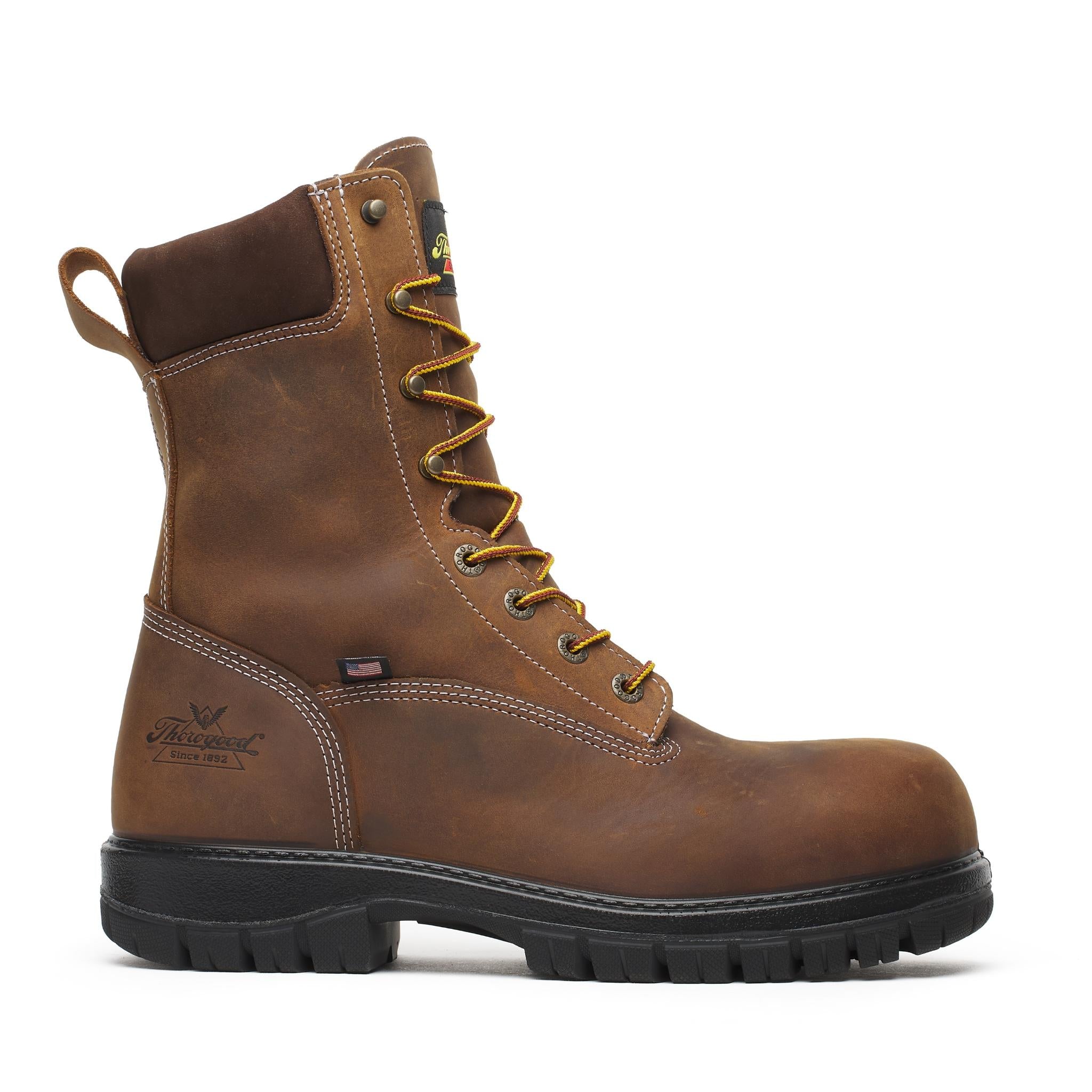 Genesis Series - 8" Bourbon Nano Round Toe