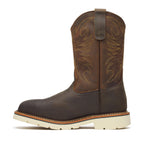 Square Toe Wellington - Crazyhorse Upper/pebble Bottom - 11" Safety Toe