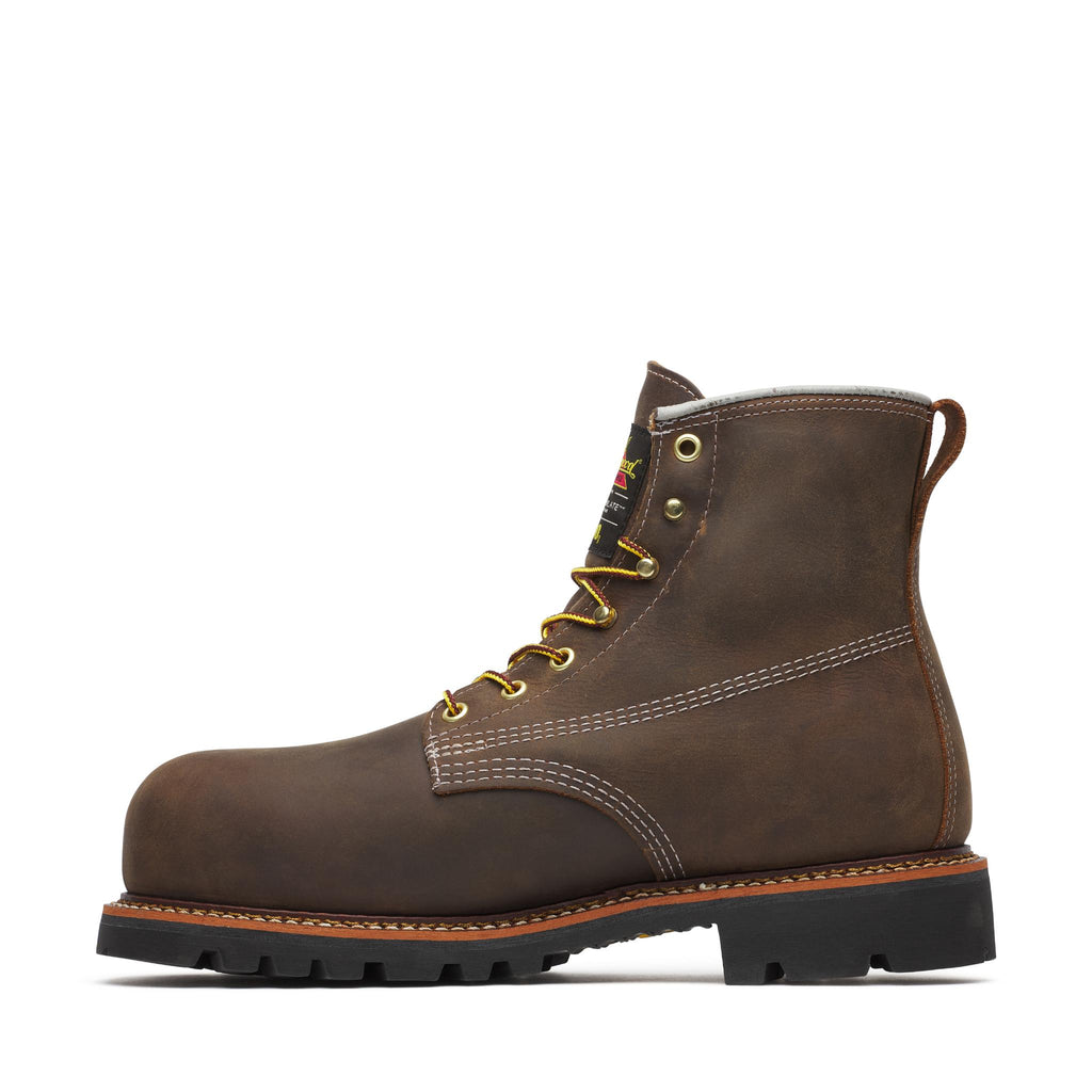 American Heritage - Waterproof + Insulated - 6" Crazyhorse Nano Safety Toe