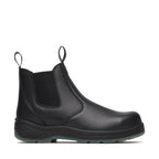 6" Black Quick Release Station Boot Safety Toe With Translucent Bottom