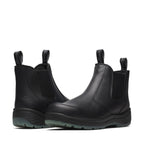 6" Black Quick Release Station Boot Safety Toe With Translucent Bottom