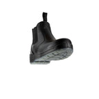 6" Black Quick Release Station Boot Safety Toe With Translucent Bottom