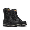 American Heritage Mid Night Series 8" Black Moc Safety Toe