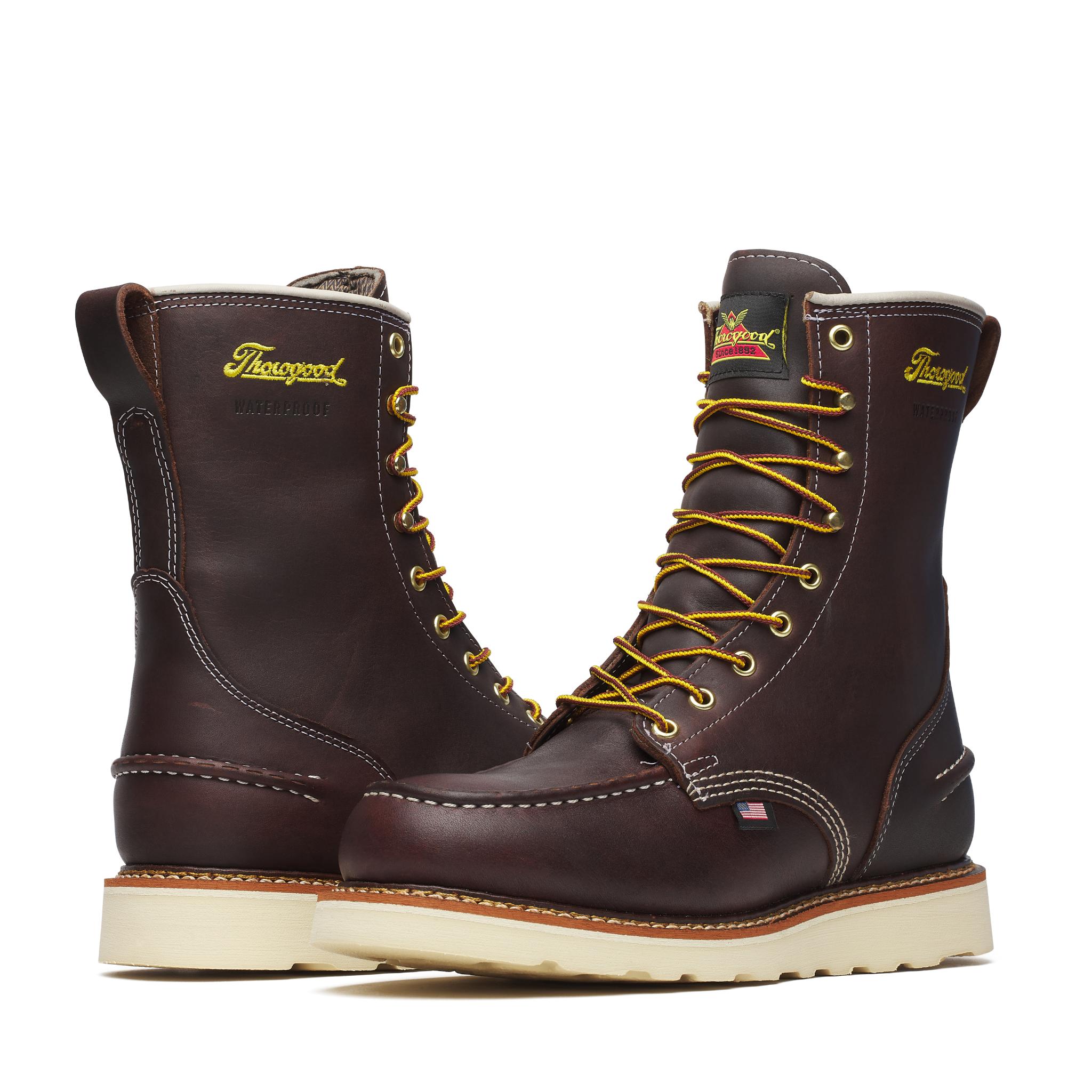 1957 Series - Waterproof - 8" Briar Pitstop Moc Toe - Maxwear Wed Ge™