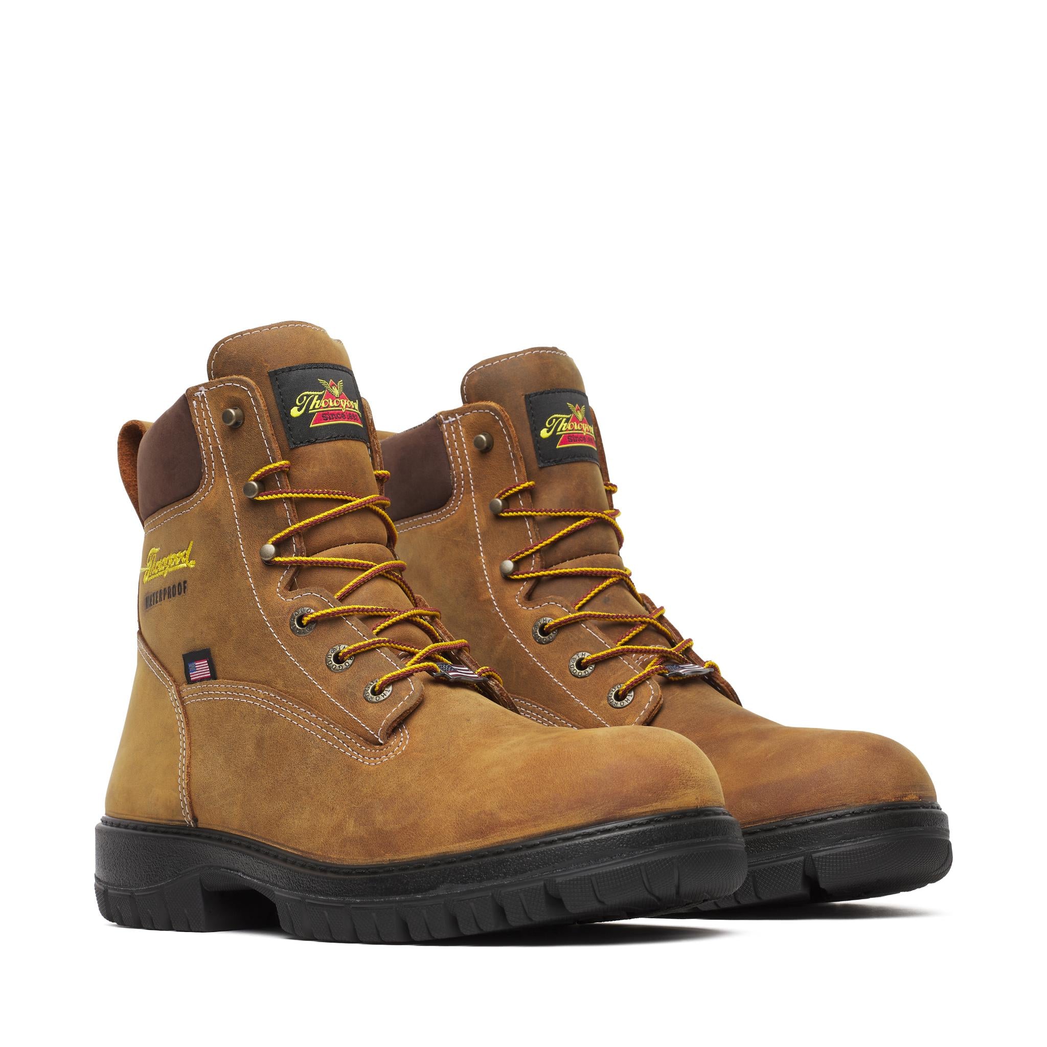 Genesis - Waterproof - 6" Chestnut Nano Safety Toe