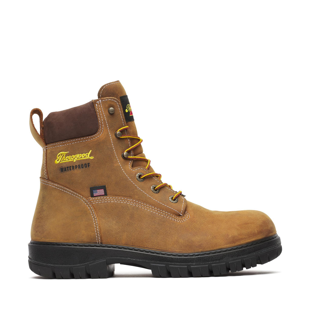 Genesis - Waterproof - 6" Chestnut Nano Safety Toe