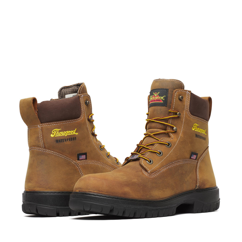 Genesis - Waterproof - 6" Chestnut Nano Safety Toe