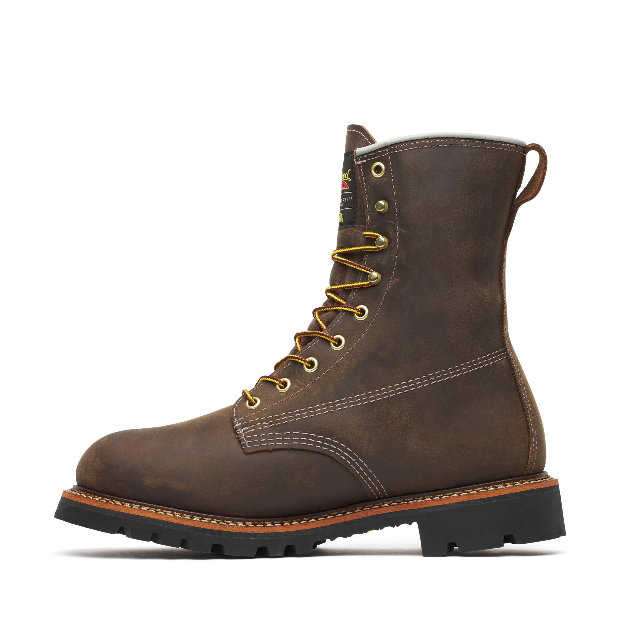 American Hertiage - Waterproof + Insulated - 8" Crazyhorse