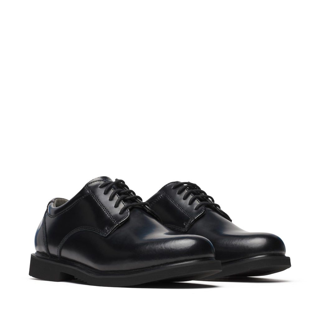 Black Leather Oxford