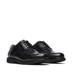Black Leather Oxford