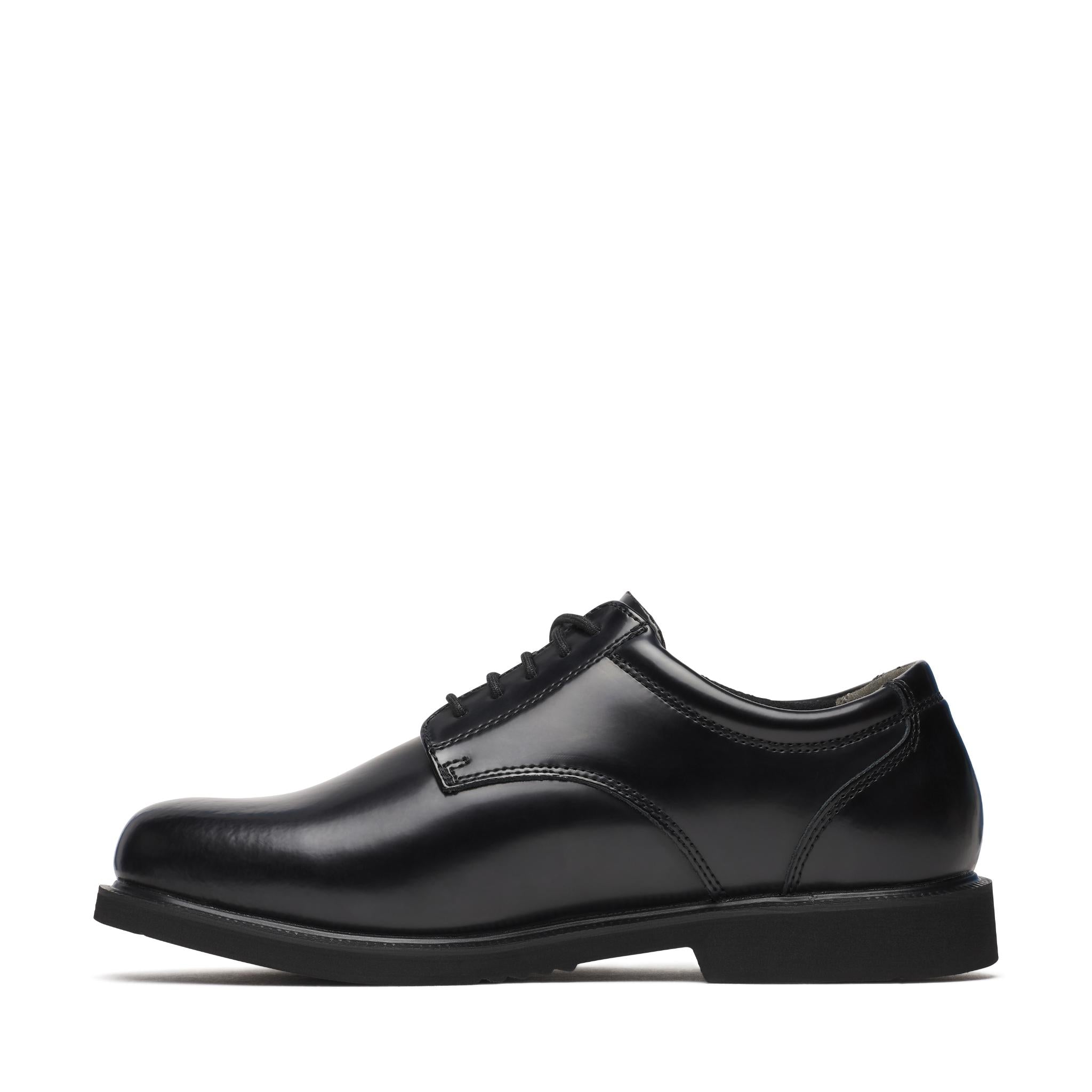 Black Leather Oxford