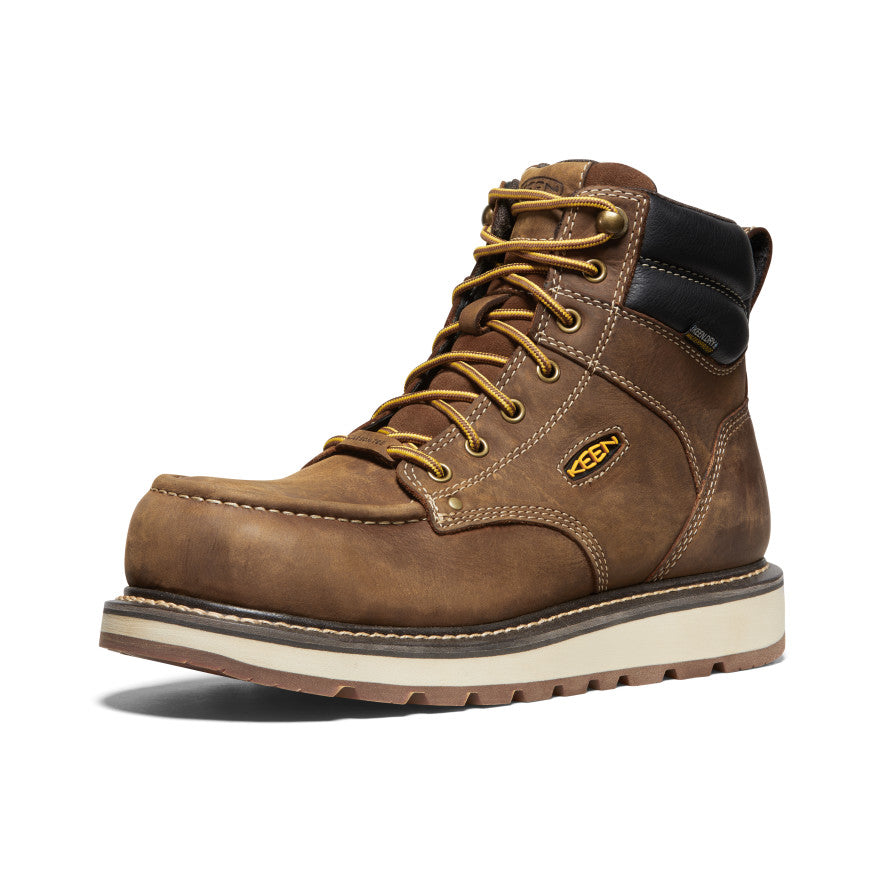 Keen Men's Cincinnati 6" Waterproof Boot (Carbon Toe)