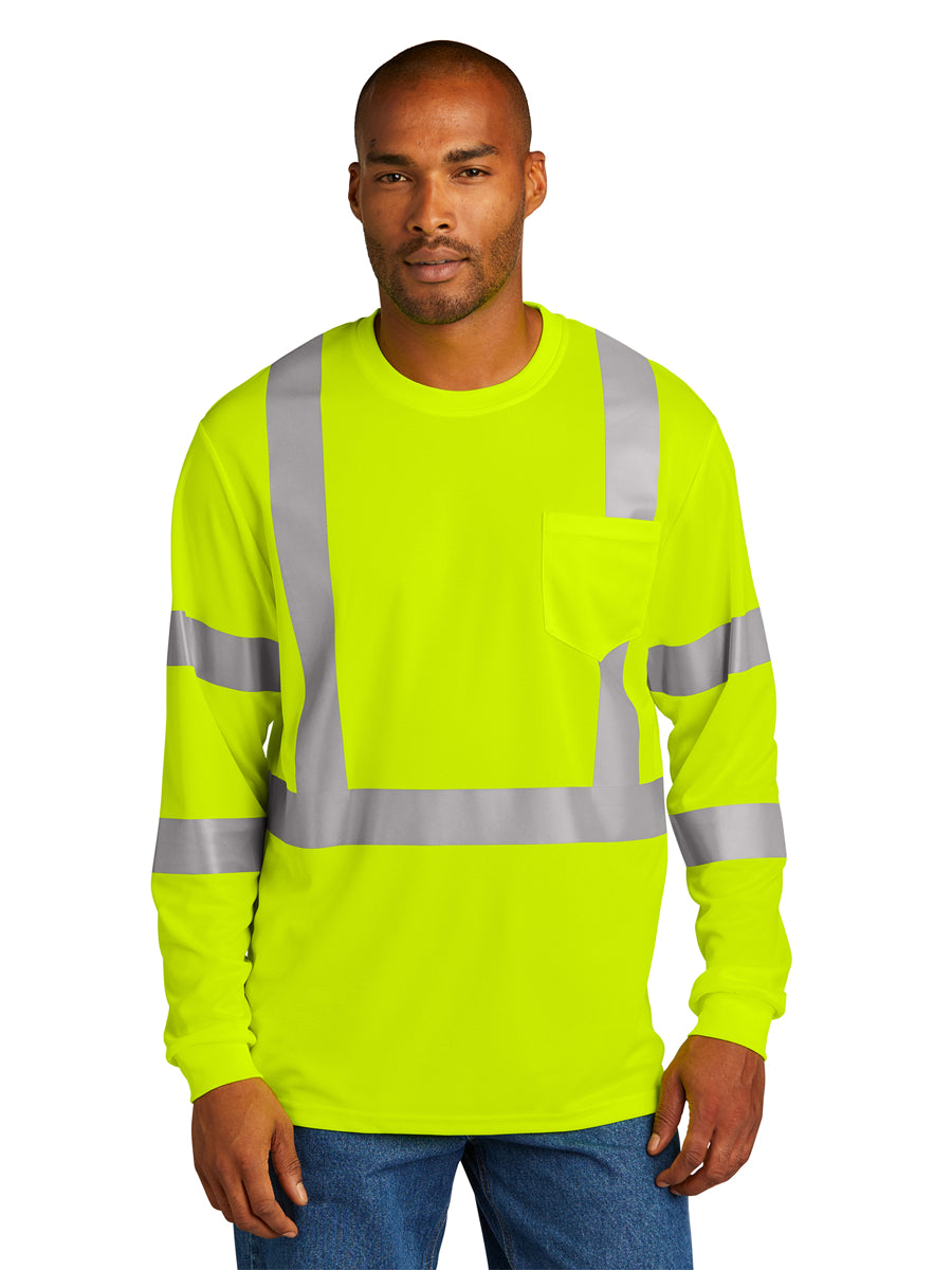 CornerStone® ANSI 107 Class 3 Mesh Long Sleeve Tee