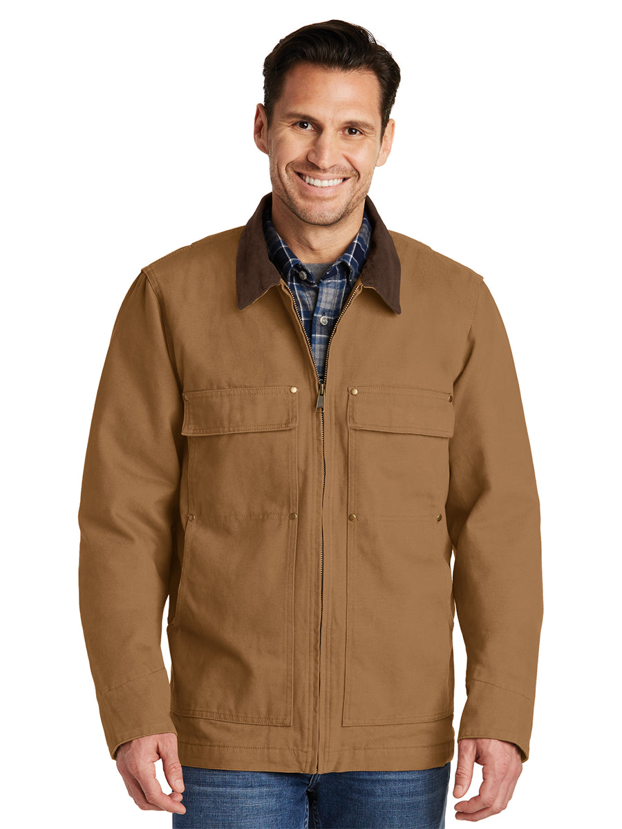 CornerStone® Washed Duck Cloth Chore Coat