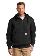 Carhartt ® Rain Defender ® Paxton Heavyweight Hooded Zip Mock Sweatshirt