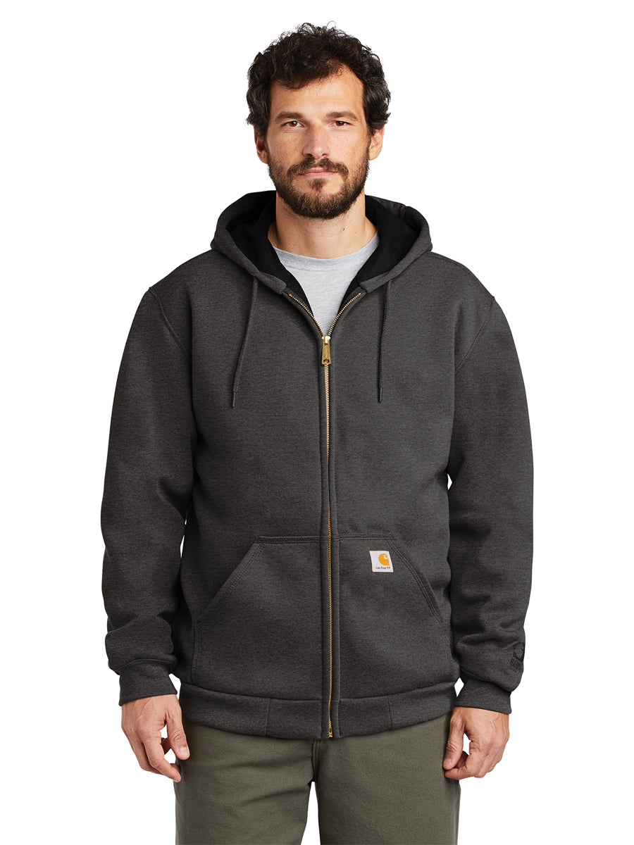 Carhartt ® Rain Defender ® Rutland Thermal-Lined Hooded Zip-Front Sweatshirt