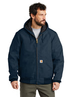 Carhartt ® Quilted-Flannel-Lined Duck Active Jac