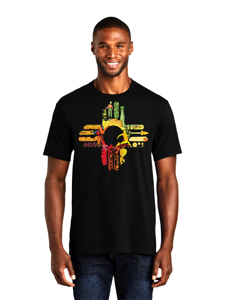 New Mexico Together Zia Crew Neck T-Shirt