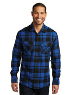 Port Authority® Plaid Flannel Shirt