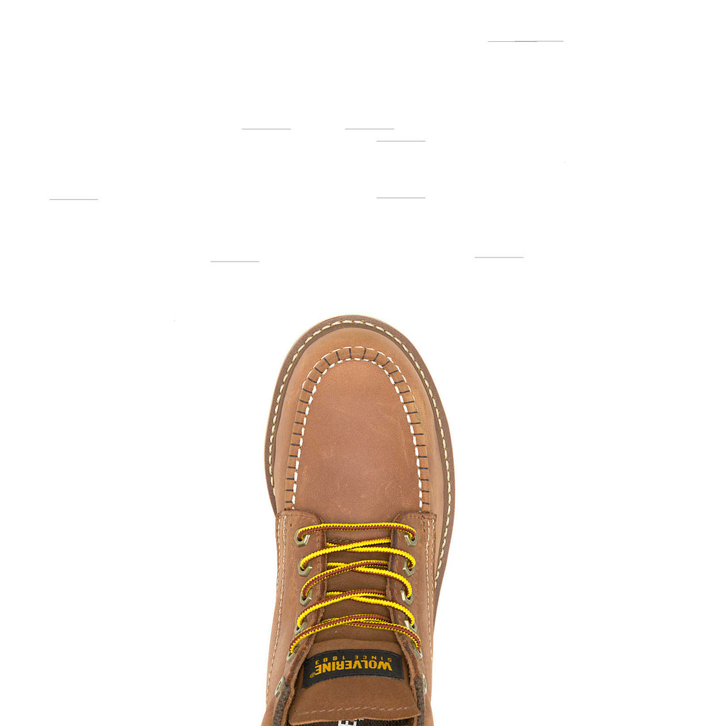Wolverine Men's Apprentice Wedge 6" Moc-Toe Work Boot