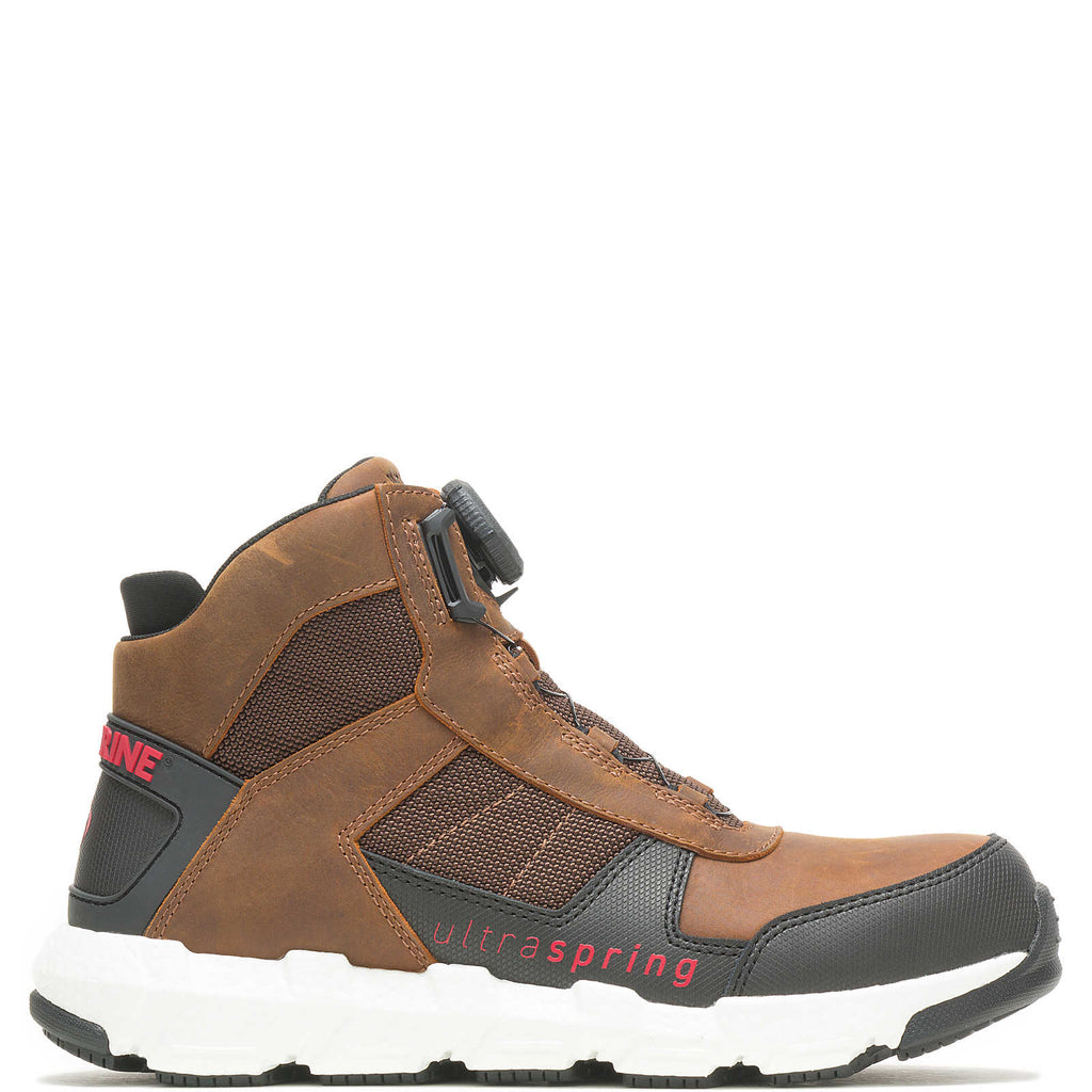 Wolverine Men's Rev BOA® UltraSpring™ DuraShocks® Vent CarbonMax™ Work Boot