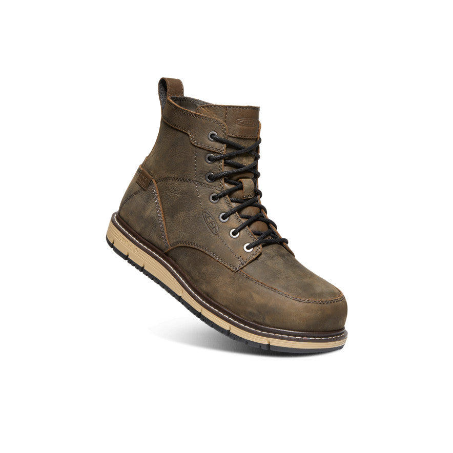 Keen Men's San Jose 6" Waterproof Boot (Aluminum Toe)
