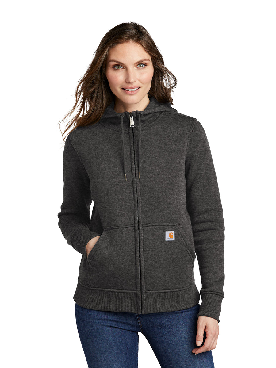 Carhartt® WOMEN'S RELAXED FIT MIDWEIGHT FULL-ZIP SWEATSHIRT