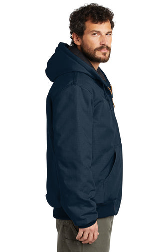 Carhartt ® Quilted-Flannel-Lined Duck Active Jac