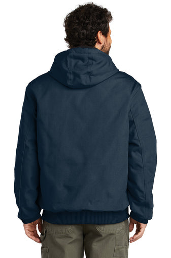 Carhartt ® Quilted-Flannel-Lined Duck Active Jac