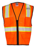 ML Kishigo - 4 Pocket Contrast Mesh Vest